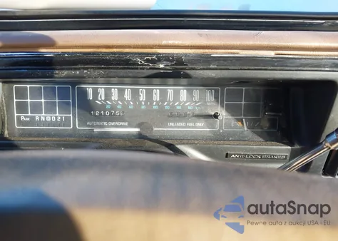 1993 Buick Lesabre Custom/90Th Anniversary из США, поврежденный, VIN 1G4HP53L3PH466174